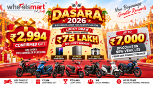 Best Dasara Bike Offers 2026 | ₹2,994 Gift & ₹75 Lakh Lucky Draw